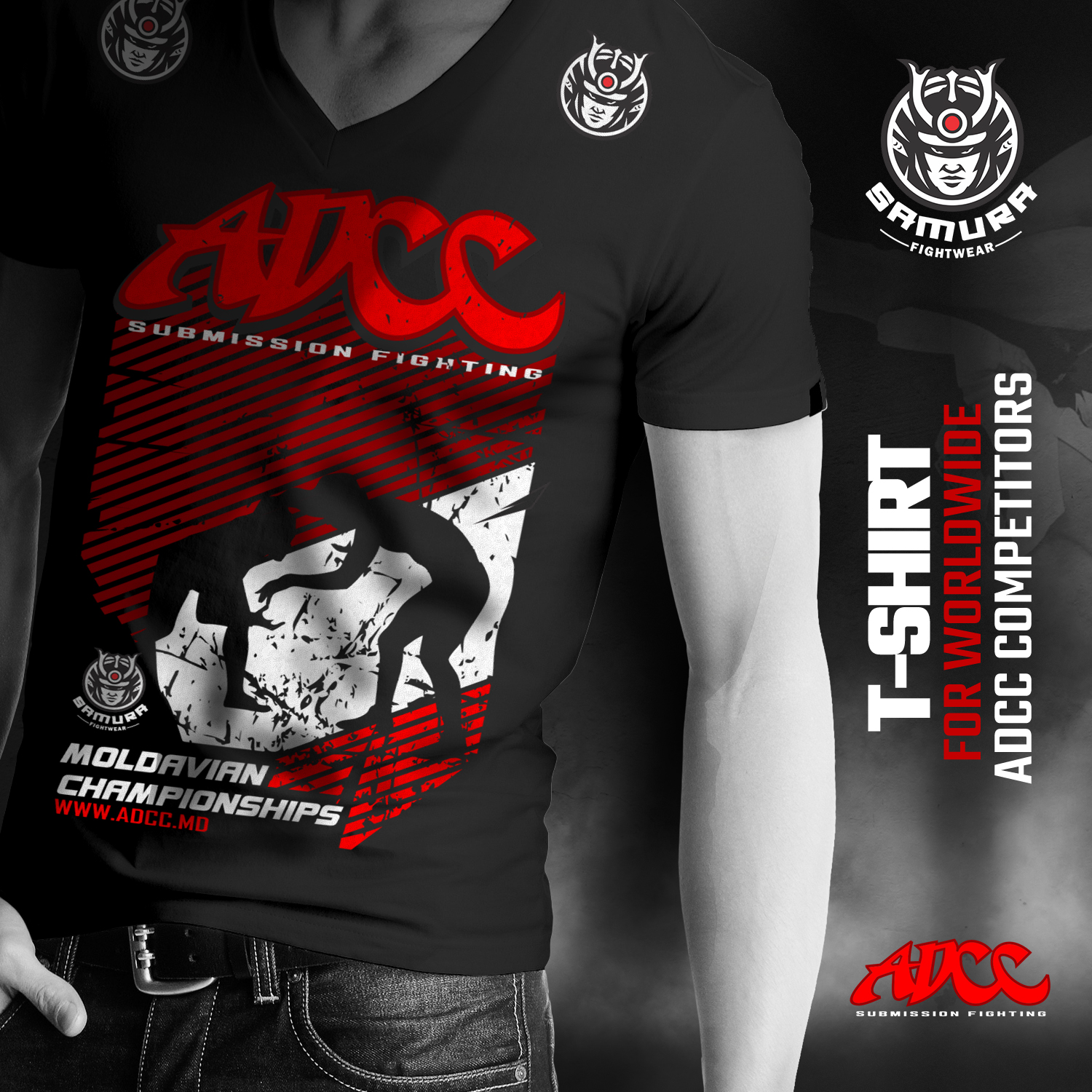 ADCC COMPETITORS T-SHIRT (Fitted Man)