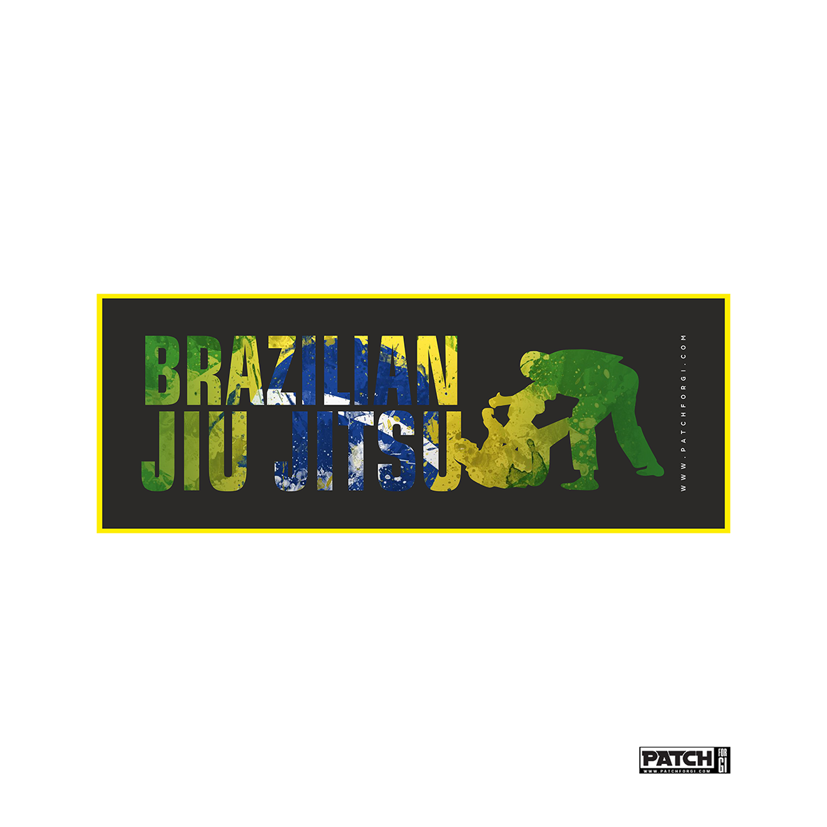 Patch BRAZILLIAN JIU-JITSU