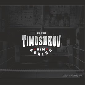 NEW CONCEPT LOGO FOR  TIMOSHKOV BOXING GYM
